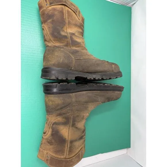 Timberland PRO Rigmaster Men's Brown Steel Toe Boots 89604 Size 10.5 M