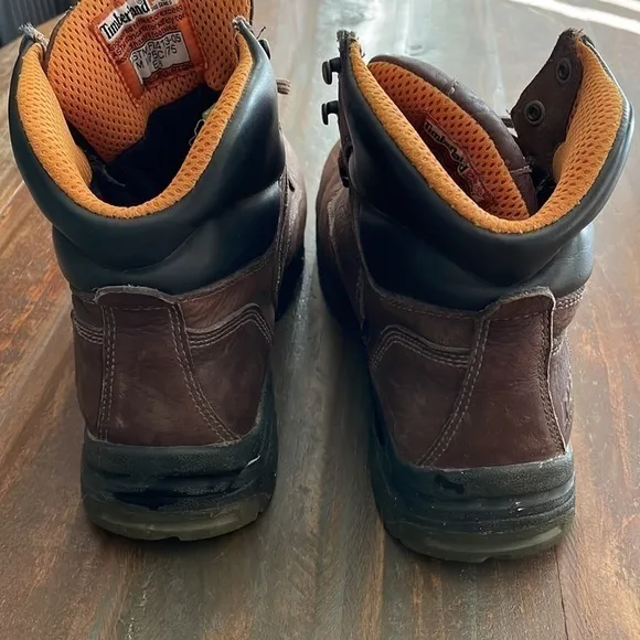 Timberland Pro series steel toe boots sz8