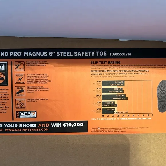 Timberland Pro Steel Safety Toe Boots (NIB)