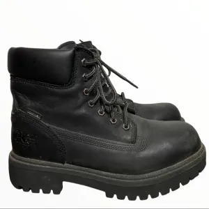Timberland pro steel toe boots black men’s size 8 euc