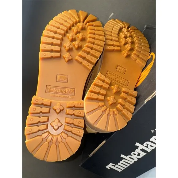 Timberland PRO Women's 6 Inch Wheat Waterproof Work Steel Toe Boots 12M