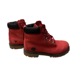 Timberland x NBA “Chicago Bulls” Red Boots - size 6