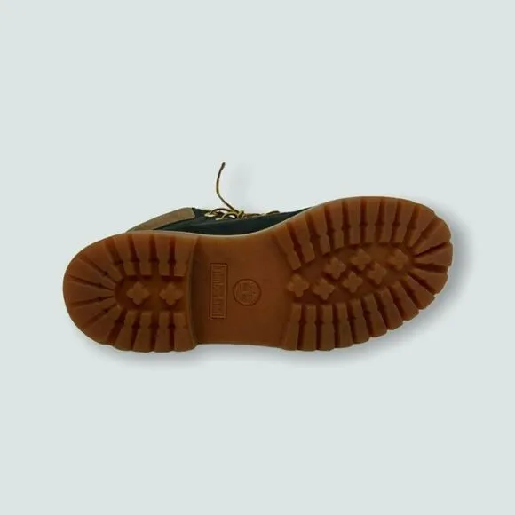 Timberland Boys Ankle Boot Black Leather Waterproo