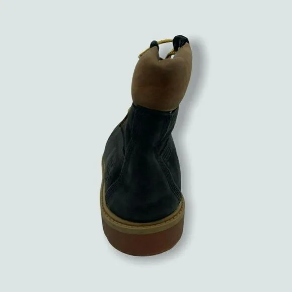 Timberland Boys Ankle Boot Black Leather Waterproo