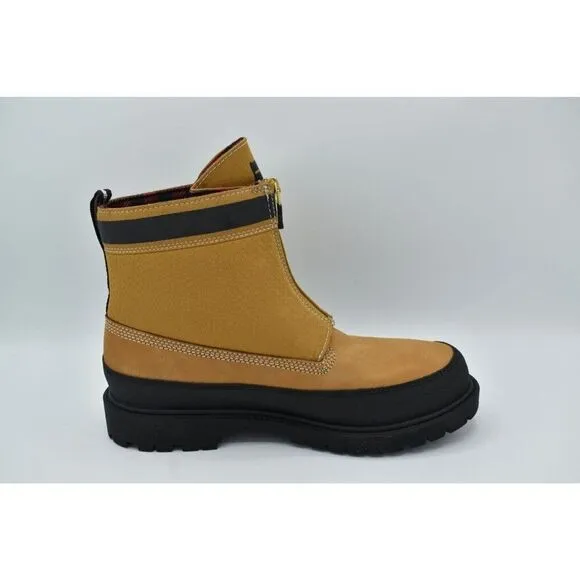Timberland Heritage Womens Size 7 Modern Zip 6in Wheat Nubuck Waterproof Boots
