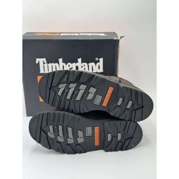 Timberland Men's Pit Boss PRO 6 Steel Toe Boots Brown 13 M MSRP $135 New