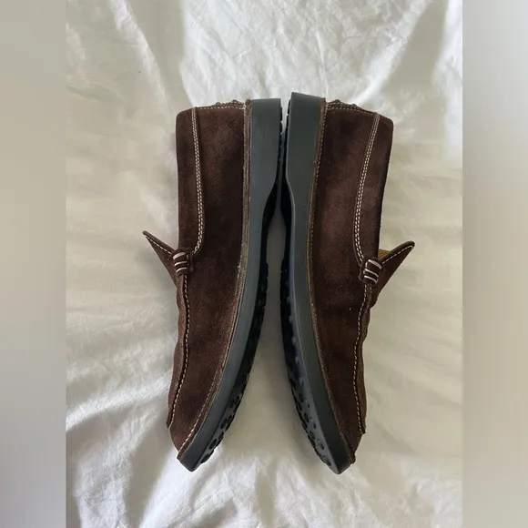 Tods | Men’s SZ 8 | Brown Suede Loafers Shoes Driving Moccasin Comfort