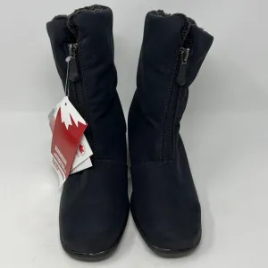 Toe Warmers Canada Black Boots Women's 8 WIDE new with tags
