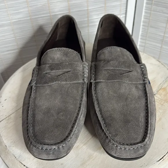 Too Boot New York Ocean Drive Gray Driving Loafers