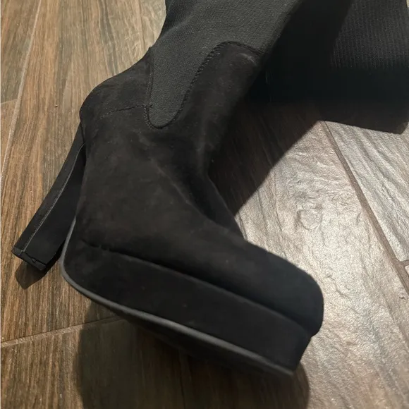 Torrid over the knee black Elegant Black Women's Boots size 10.5 WW