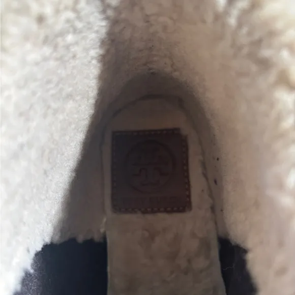 Tory Burch Flannel Hi Top Sneaker Women's