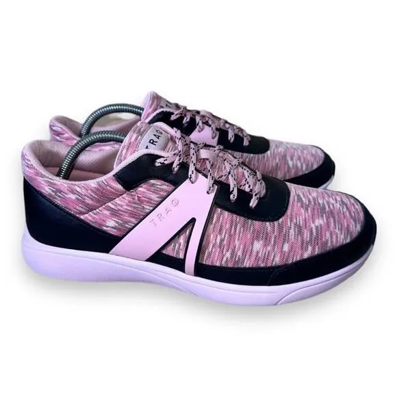TRAQ by Alegria Qarma Horizon Comfort Pink / Black TRA-QAR-5688 Women's 10