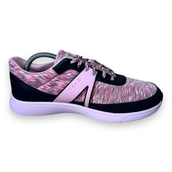 TRAQ by Alegria Qarma Horizon Comfort Pink / Black TRA-QAR-5688 Women's 10