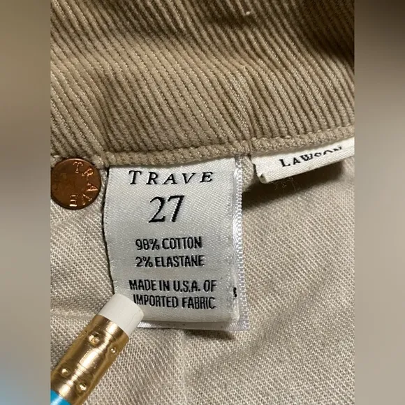 Trave Lawson Slim Corduroy Pants Jeans