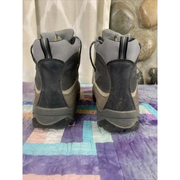 TREZETA Mens 10.5 Inca Waterproof Vibram Leather Walking Hiking Shoes Boots