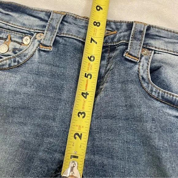 true religion Halle mid-rise super skinny distressed jeans