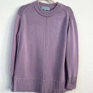 Tuckernuck Lilac Sweater 100% Cotton XS Cozy Classic Cottagecore Grannycore