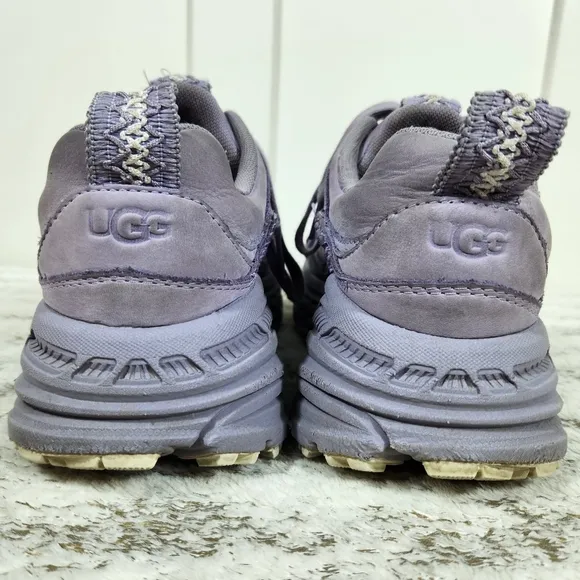 UGG &quot;CA805 June Gloom&quot; Purple Platform Sneakers Lace Up Shoes | Women's Size 8
