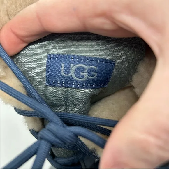 UGG Butte II CWR Blue and Orange Waterproof Boots Size 6