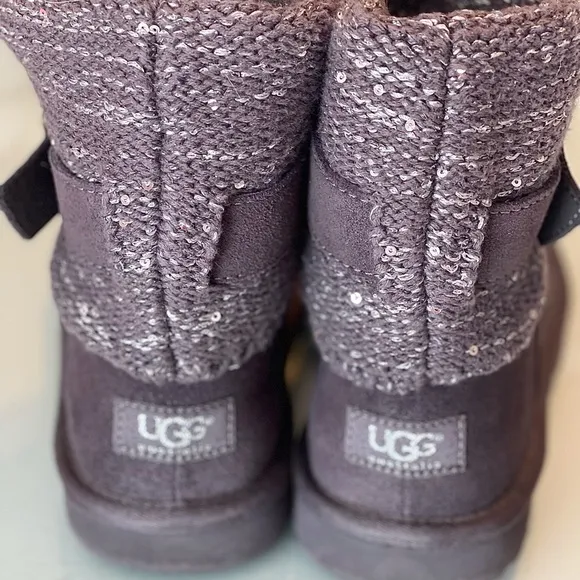 UGG Cambridge Metallic Suede Shoes 6