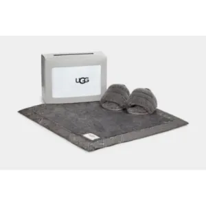 Ugg‎ Fluff Yeah Slide Shoes and Lovey  - Size 02/03