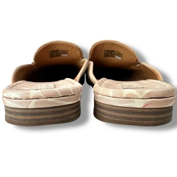 Ugg Janaya Suede Slip On Mule, Light Academia Casual, Natural Beige Tan, Size 9