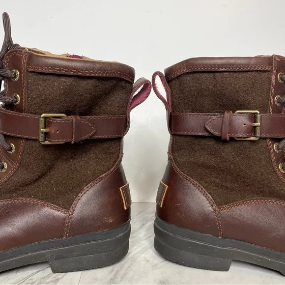 UGG Kesey Brown Waterproof Lace Up Boot 7