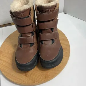 UGG Kids Kit Boots Worchester ~ Waterproof Brown Winter Boots Sz 6