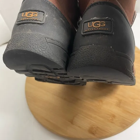 UGG Kids Kit Boots Worchester ~ Waterproof Brown Winter Boots Sz 6