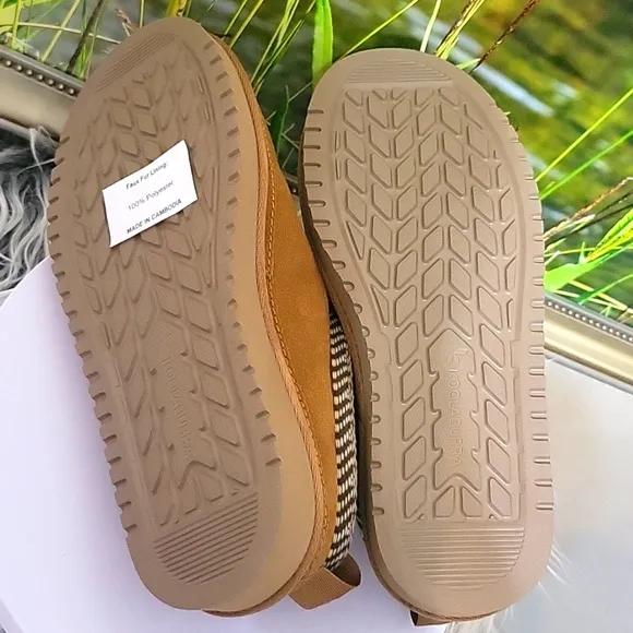 Ugg Koolaburra Tan Loafers Slip-On Comfort Size 6 New in the Box