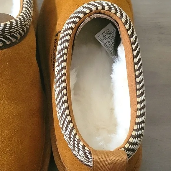 Ugg Koolaburra Tan Loafers Slip-On Comfort Size 6 New in the Box