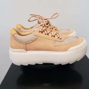 Ugg Marin Mega Lace Chunky Platforms Shoes Color Peach Size 9