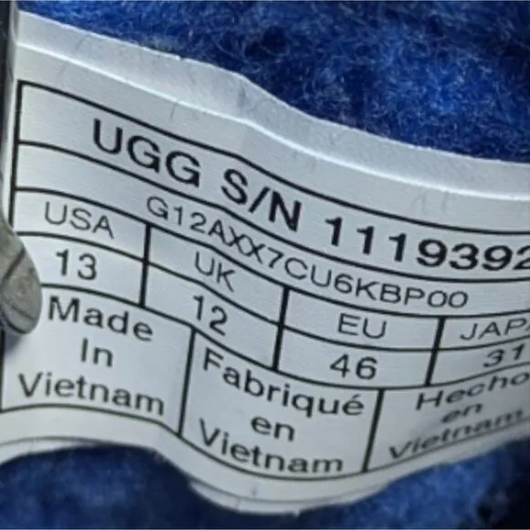 UGG Neumel Graphic 2 Boots GUC Size 13    S2905