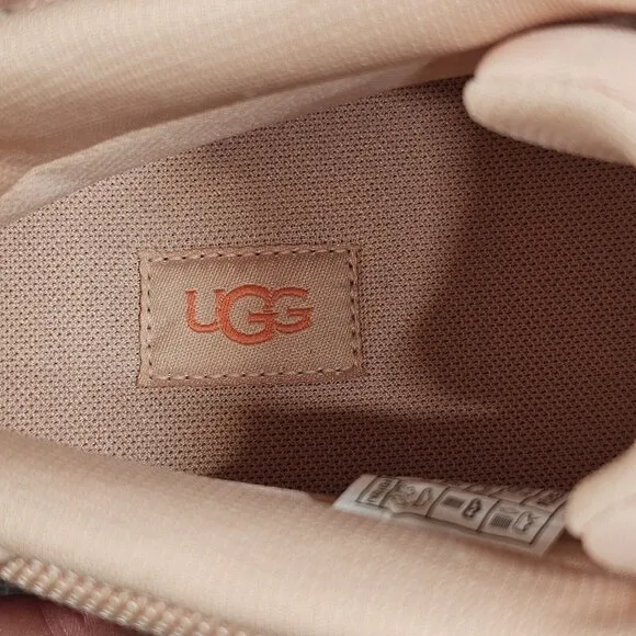 UGG NEUMEL X PEACH TEXTILE LEATHER WATERPROOF RAIN BOOTS - WOMEN'S SIZE 9