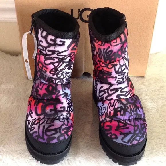 UGG Ridge Graffiti Pop Waterproof Boots