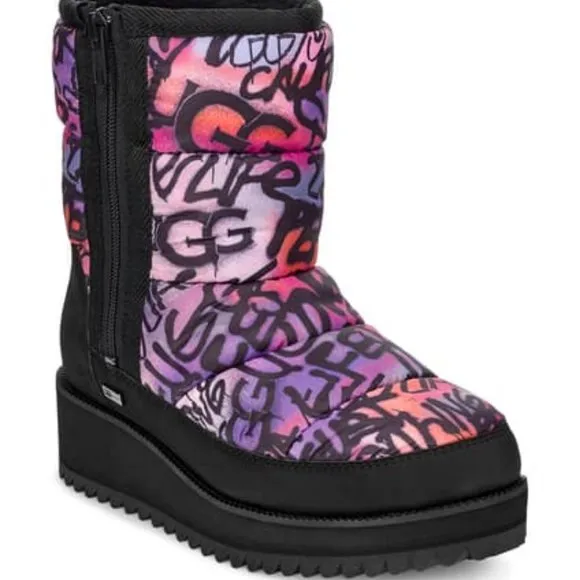 UGG Ridge Graffiti Pop Waterproof Boots