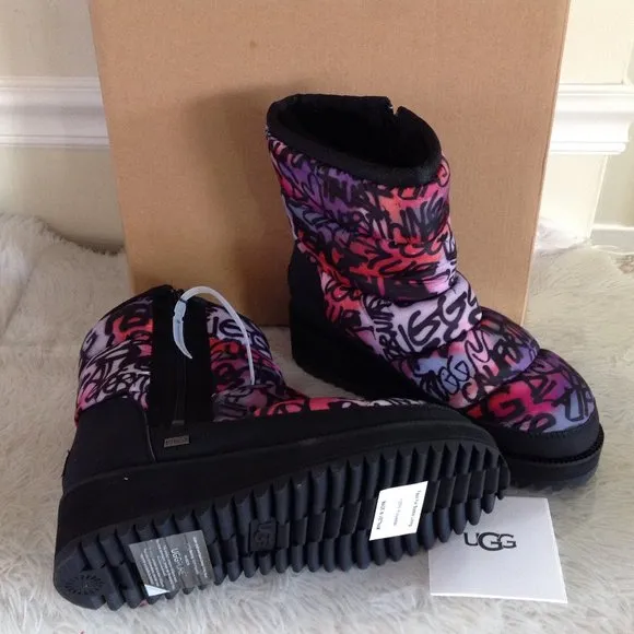 UGG Ridge Graffiti Pop Waterproof Boots