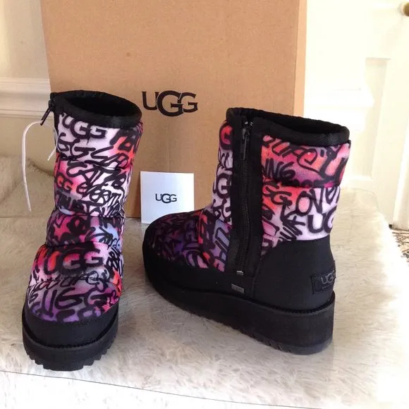 UGG Ridge Graffiti Pop Waterproof Boots