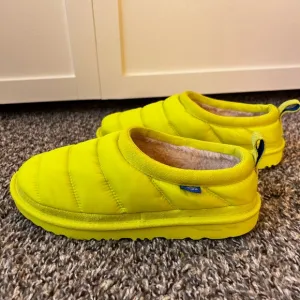 UGG Tasman LTA New‎ Women’s Neon Yellow Puffer Shoes Size US 5