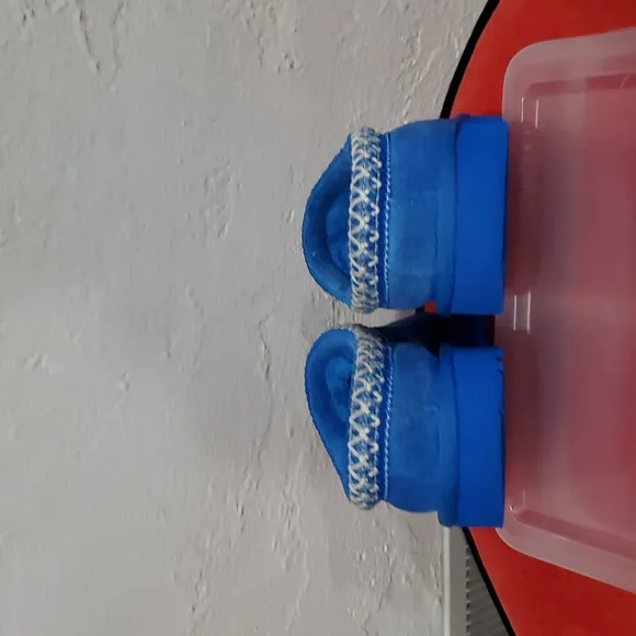 UGG Tazz Tasman Blue Slip-On Shoes Kids Size 13