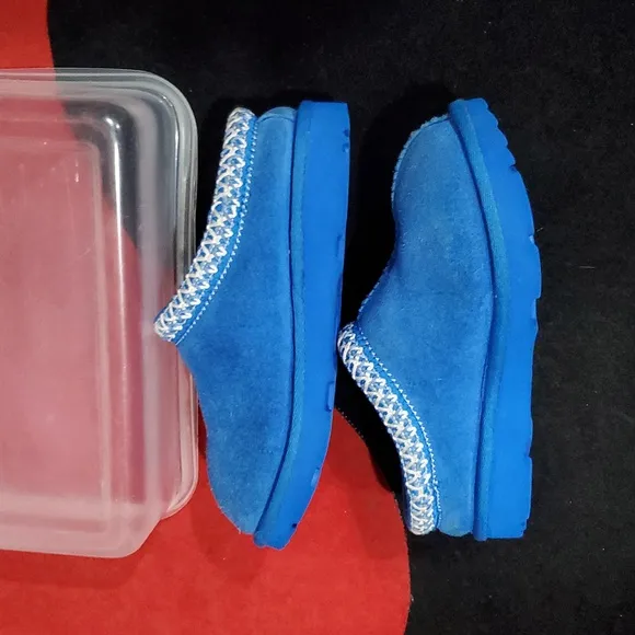 UGG Tazz Tasman Blue Slip-On Shoes Kids Size 13