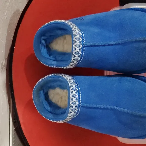 UGG Tazz Tasman Blue Slip-On Shoes Kids Size 13