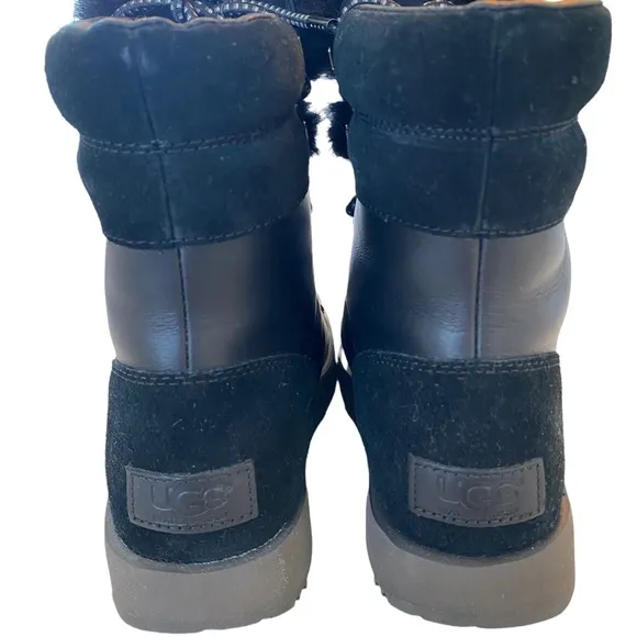 UGG Women’s Black Waterproof Viki Boots. Size: 6