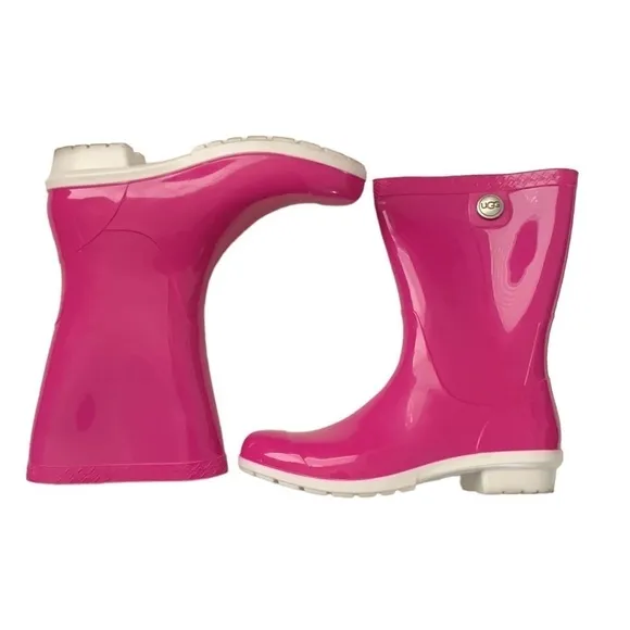 UGG Women's Sienna Rain Golden Glow Pink Booties