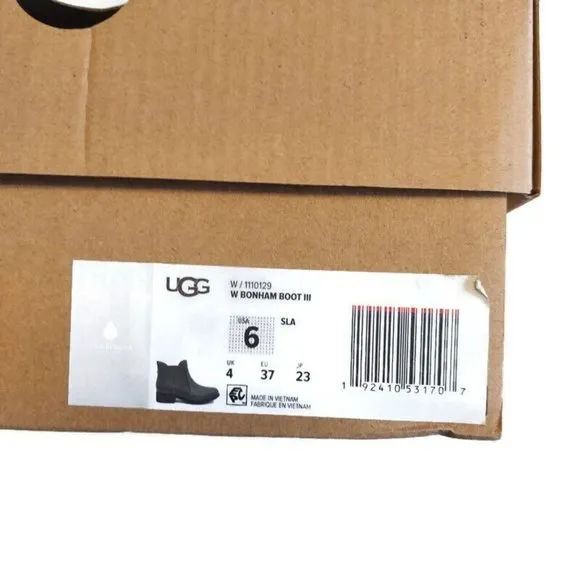 UGG Womens Size 6 Bonham Boot III Fashion Waterproof Slate Chelsea Boots 1110129