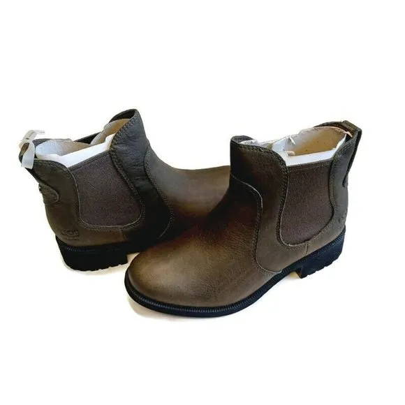 UGG Womens Size 6 Bonham Boot III Fashion Waterproof Slate Chelsea Boots 1110129