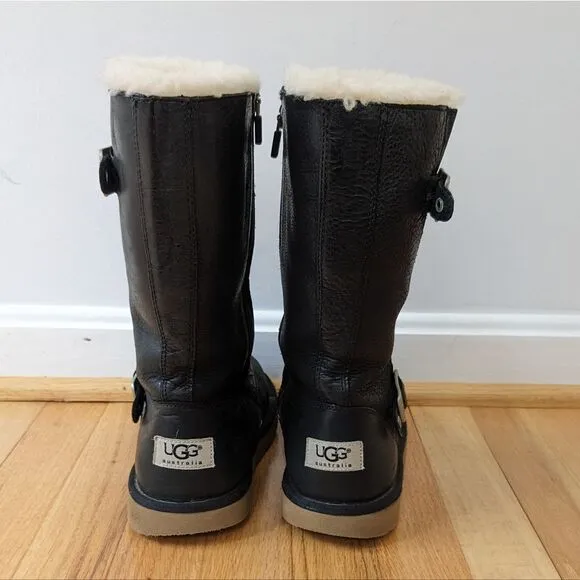 UGG Leather Sheepskin Boots