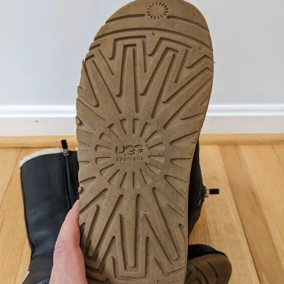 UGG Leather Sheepskin Boots