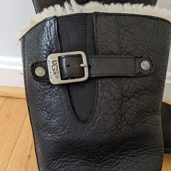 UGG Leather Sheepskin Boots