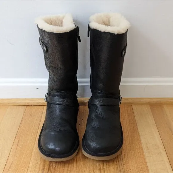 UGG Leather Sheepskin Boots